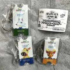 どうぶつの森 北海道エアポー島　アクリルキーホルダー 3点セットのサムネイル