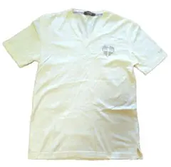 【BURBERRY BLACK LABEL】　半袖Tシャツ　黄色　M