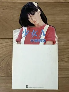 中森明菜 置き型カレンダー用ブロック。お値下げ致しました。 - メルカリ
