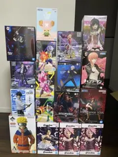 最新プライズフィギュアまとめ売り　17体