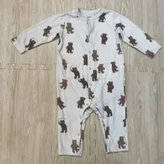 gelato piqueクマ柄ロンパース