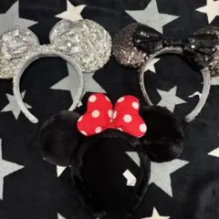 ミニー カチューシャ スパンコール