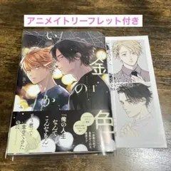 金色のいつか(1) 三月えみ　アニメイトリーフレット付き