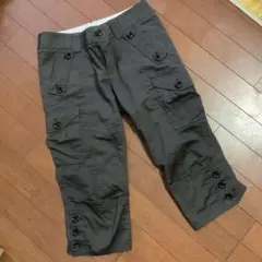 nanaco様専用ーーカーゴショートパンツ ダークグレー 23区　オンワード樫山