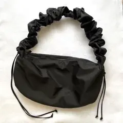 スタイルミキサー ナイロンギャザーバッグ ブラック stylemixier