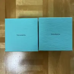 【空箱】Tiffany & Co. ギフトボックス　箱のみ