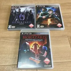バイオハザード PS3ソフト 3本セット