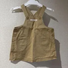 BRANSHES ベージュ ジャンパースカート