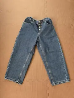 GU インディゴデニムパンツ 130cm
