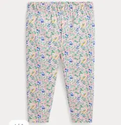 【新品未使用】Ralph Lauren 花柄 ベビー レギンス　ピンク　80cm