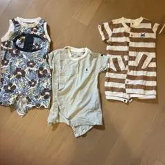 半袖ロンパース　夏ベビー服　14点　まとめ売り　　男の子　海パン　ズボン　など