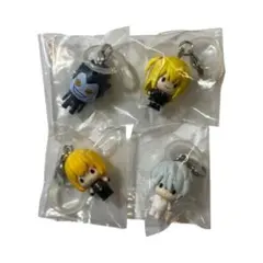 デスノート めじるしアクセサリー 4個セット リューク/弥海砂/メロ /ニア