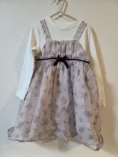 110　アプレレクール　ワンピース　花柄