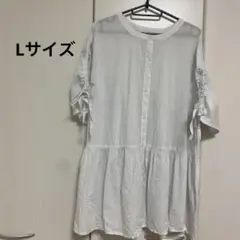 DRESKIP ティアードブラウス　Lサイズ