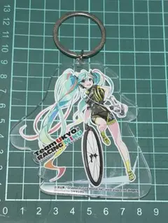初音ミク レーシングVer.2016 アクリルキーホルダー TeamUKYO応援