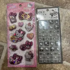 【国内正規品】ハローキティ タイルスパンコールパーティー 2種類セット
