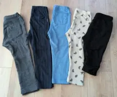 【最終値下】【まとめ売り】保育園着　ズボン　5本セット　 100cm