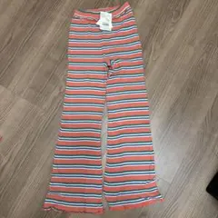 マーキーズ　フレアパンツ　ボーダーのサムネイル
