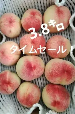 桃 山梨県　ご家庭用　ワケあり　ジュース用のサムネイル