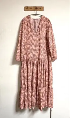 ★ZARA★美品★ローウエストワンピース★