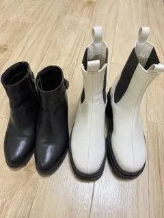 Boots sizeS White+Blackのサムネイル