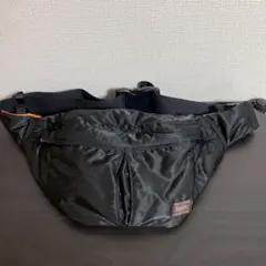 【美品】PORTER タンカー ウエストバッグ ボディバッグ L ブラック