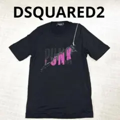 DSQUARED2ディースクエアード　プリントロゴT 肩チャック　X Lのサムネイル