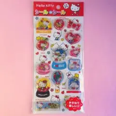 2010年製 レア★ハローキティ シールonシール ウォーターシール