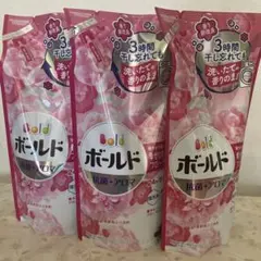 P＆G ボールド♡プレミアムブロッサムの香り♡抗菌＋アロマ 400g×4袋