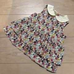 花柄 ノースリーブ トップス 80cmのサムネイル