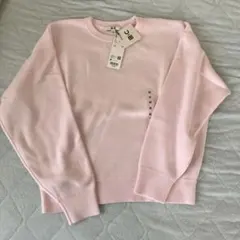 新品未使用　UNIQLO スムースコットンクルーネックセーター　M