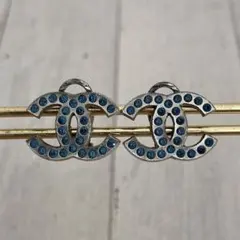 CHANEL シャネル イヤリング ラインストーン ココマーク 02Cのサムネイル