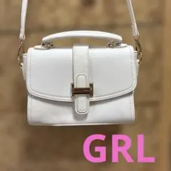 2way ショルダーバッグ ホワイト ゴールド金具のサムネイル