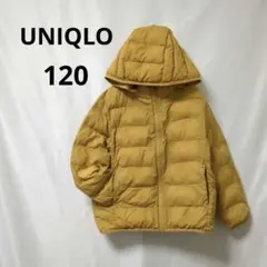 UNIQLO　ユニクロ　キッズ　120　中綿　ジャケット　フード着脱可能