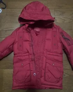 Paula 赤 フード付き アウター