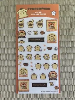 透明シールシート おやつパーティー サンリオキャラクターズ（セット売り）