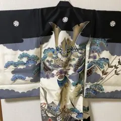 お宮参り用 男児 産着 初着 祝い着 正絹訳あり
