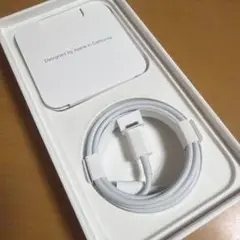 Apple Lightningケーブル ホワイト