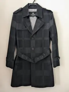 BLACK LABEL CRESTBRIDGE チェック柄トレンチコート M