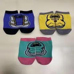 OJIKO 新幹線　キッズ靴下 3足セット 11-16㎝