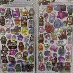 ラブブウォーターシール2個