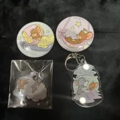 トムとジェリー 缶バッジ アクリルキーホルダー