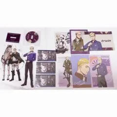 進撃の巨人 エルヴィン アクリルスタンド　ポストカード　ブロマイド