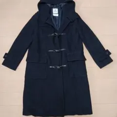 nano universe ダッフルコート 38 ブラック