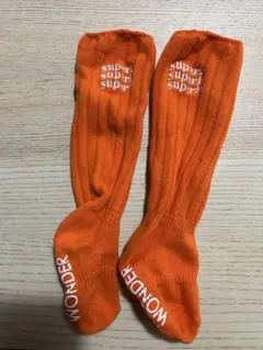 MY LITTLE WONDER キッズソックス オレンジ