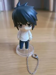 美品　ねんどろいどぷちデスノートcaseFile#01Ｌ(猫背)