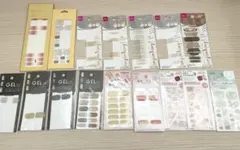 ジェルネイルシールセット 15点 まとめ売り
