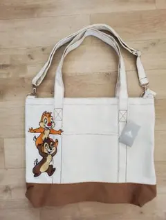 チップとデール 2wayトートバッグ