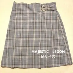 ✨お値下げ中✨マジェスティックレゴンのラップスカラップスカート
