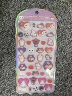 rie様専用コットンパフィーシール　ベイマックス